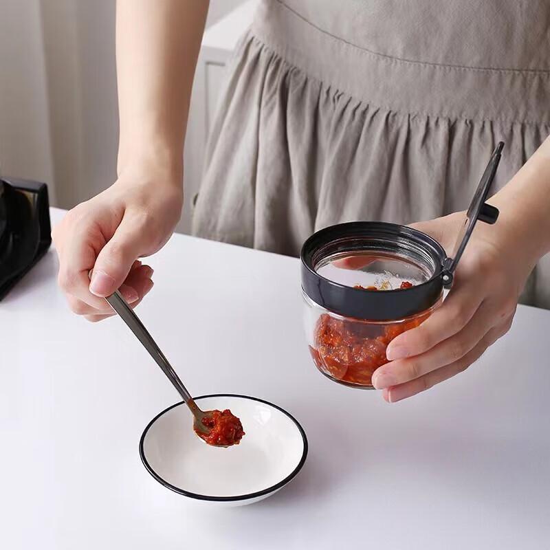 Chuishan Sea Commercial Glass Seasoning Bottle & Jar Set