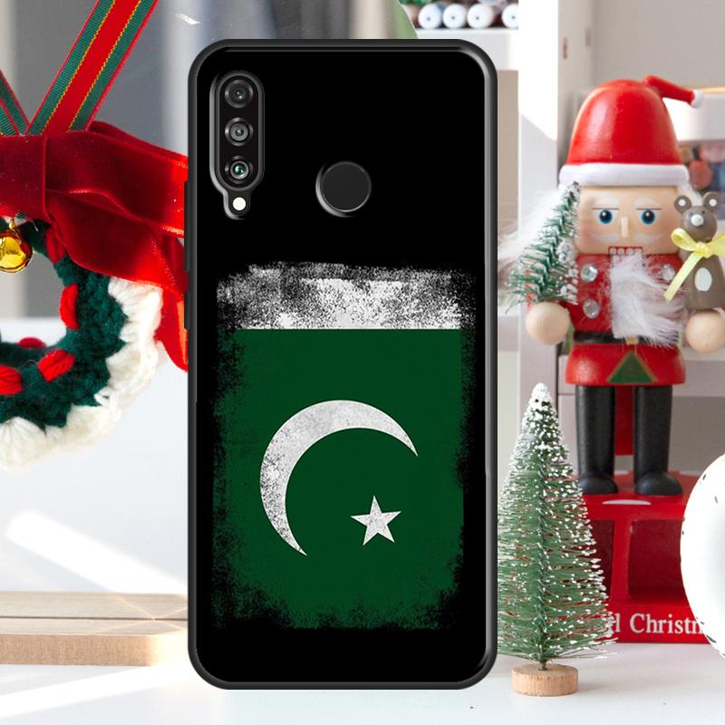 Pakistan Flag Banner For Huawei Nova Y73 Y60 Y70 Y90 Y72 Y61 Y91 7i 8i 11i 12i 12s 9 10 SE P20 P30 P40 Lite Case
