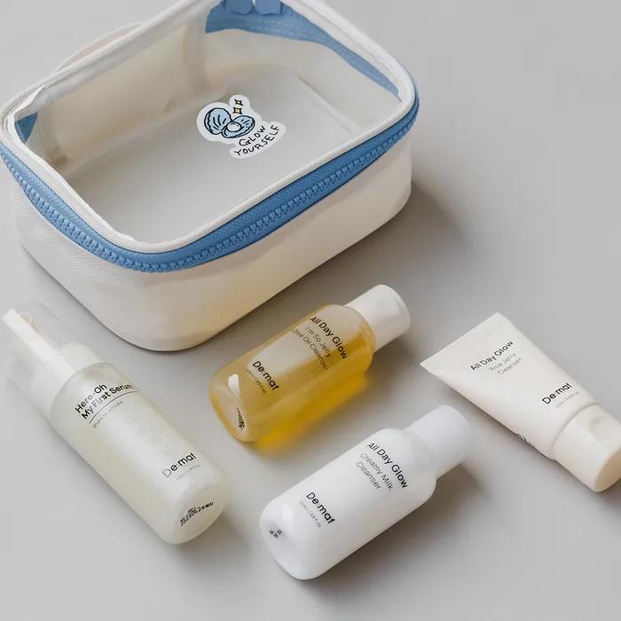 Travel barrier cleansing composition a.k.a. travel kit