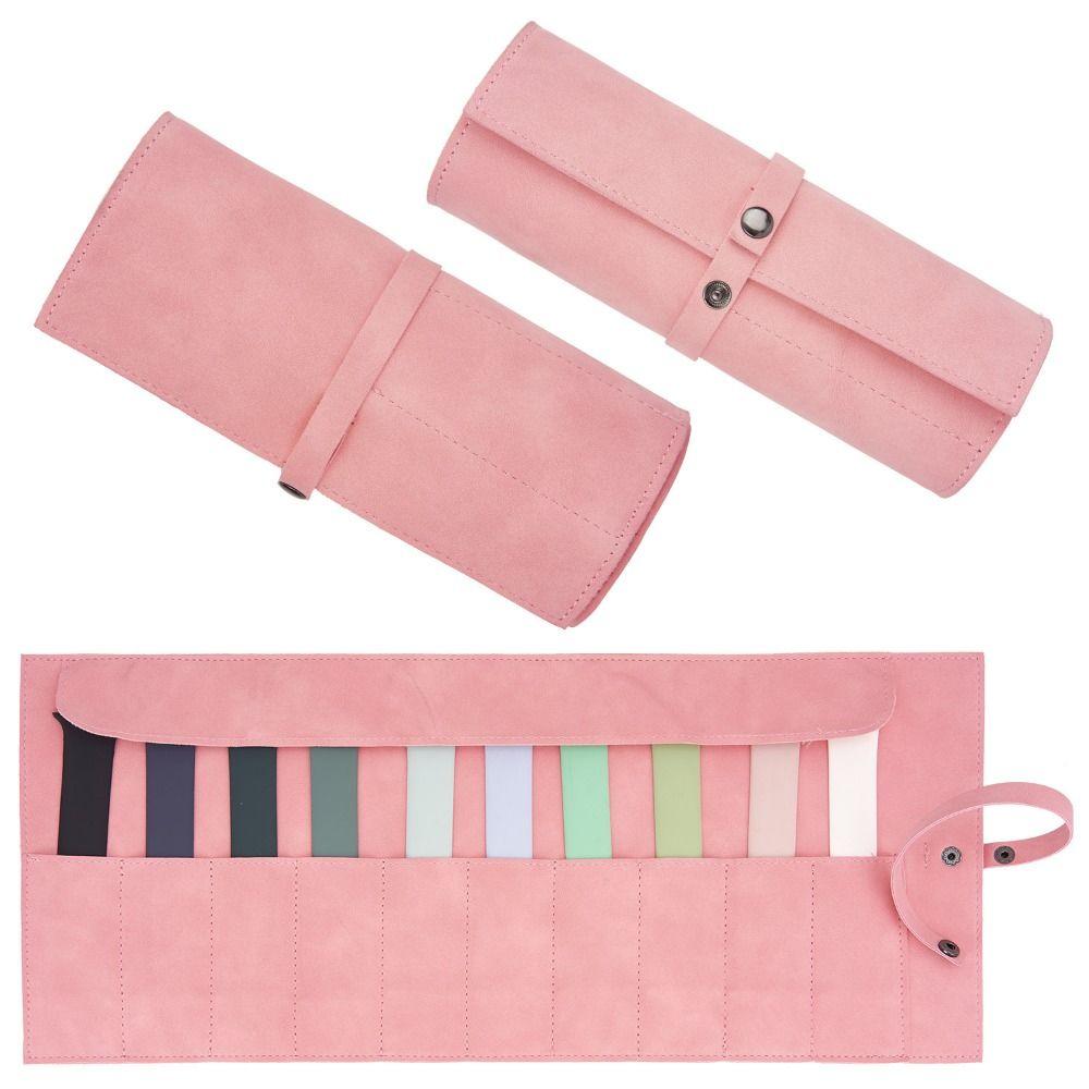 Matte Leather Watch Organizer Case Lightweight Watch Band Case Watchband Pouch  Watch Accessories