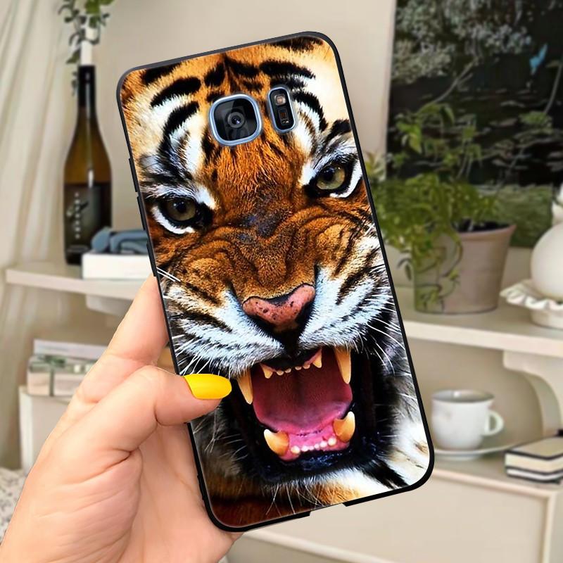 For Samsung Galaxy S7 edge Case Cover Cute Letters Soft Silicone Coque Phone Case For Samsung s 7 S7 edge S7edge G930 G935 cases