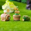 Micro Landscape Ornament Forest Theme Miniature Desktop Decoration Resin Figurines for Bookshelf And Flower Pot