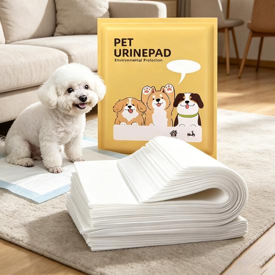 Puppy Pads Super Absorbent Puppy Potty Training Pee Pads Disposable Pet Pee Pads for Dogs and Cats Quick Clean Up Leak-Proof Travel Puppy Urine Pads