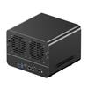 WTR MAX AMD Ryzen 7 Pro 8845HS NAS Mini PC DDR5 5600MHz Obsługuje 4×2.5/3.5"HDD 2×M.2 2280 NVMe Komputer Stacjonarny NAS DIY
