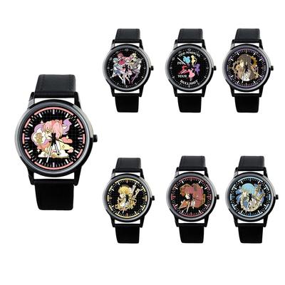 Magical Girl Madoka Magica Goods Wristwatch Quartz Kaname Akemi Homura Tomoe Mami Miki Sayaka Sakura Kyoko Impression Style Accessory Commuting School