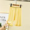 Modal Children's Sleep Pants Thin Loose Shorts for Boys and Girls Casual and Versatile Medium and Large Children's Ice Silk Five Inch Beach Pants