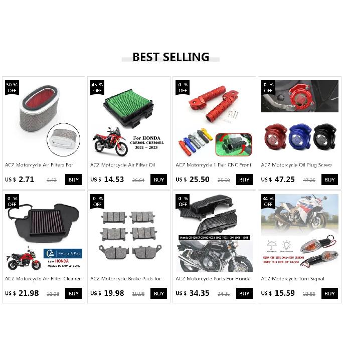 ACZ Motorcycle Air Filter Cleaner For Honda PCX125 PCX150 PCX 125 150 2010 2011 2012 10 11 12