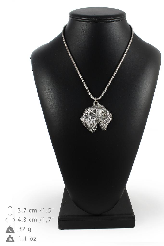 Irish Soft Coated Wheaten Terrier - Dog necklace, unique jewellery for the dog fan, unique adder pendant by Art-Dog brand