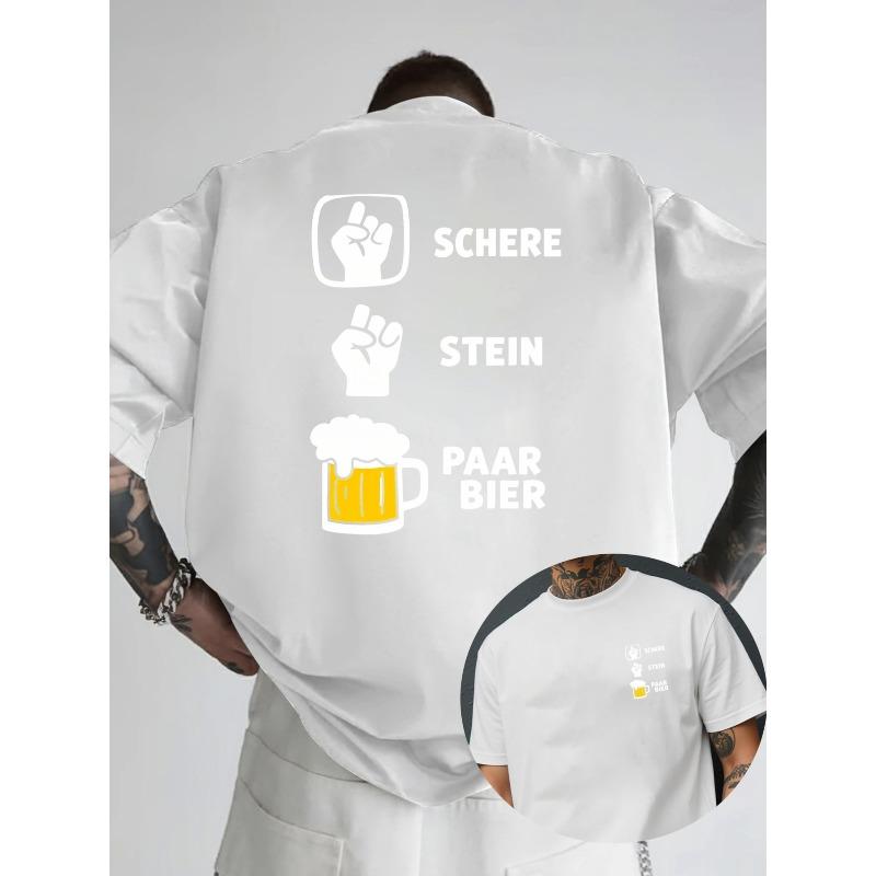 

Печать Новая мужская футболка с круглым вырезом Повседневная Спортивная Модная Свободный топ Короткие рукава S белый