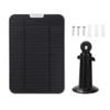 50W Outdoor Solar Power Charger With 3m/10Ft 5V USB Charging Cable Micro Waterproof Solar Panel for Security Camera