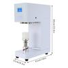 Commercial Can Sealing Machine 370W Electric Aluminum Can Sealer Semi-Automatic PET Bottle Cap Sealer Desktop Sealer, White