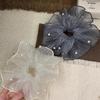 Tulle Hair Ties for Women - Soft Elastic Ponytail Holders, Gentle Hair, Thin Fabric Hair Accessories
