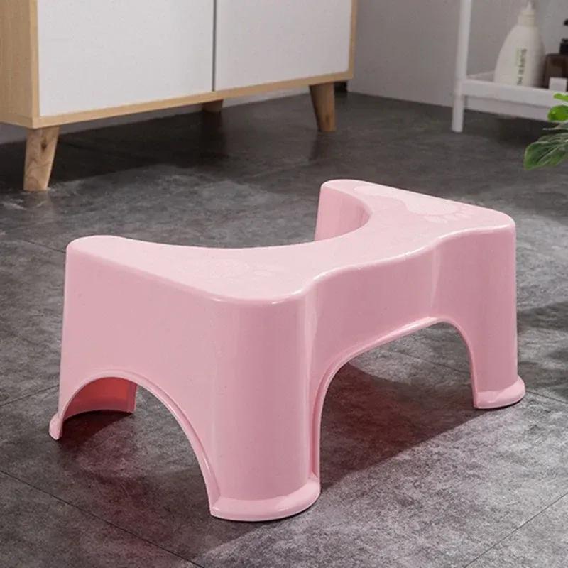 Badkamer Squatty Potty Toiletkruk Kinderen Zwangere Vrouw Zitting Toilet Voetkruk voor Volwassen Mannen Vrouwen Oude Mensen