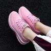 Vår och Höst Nya Flygande Vävning, Andningsbara och Stötdämpande Joggingskor Stor Storlek - Sneakers