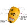 Mouse Verticale Livella Laser Livellamento 2 Linee Livelle Laser Strumento da Costruzione