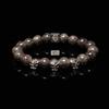 Eightvolume Ev 3Skull Bead Bracelet(Gray)