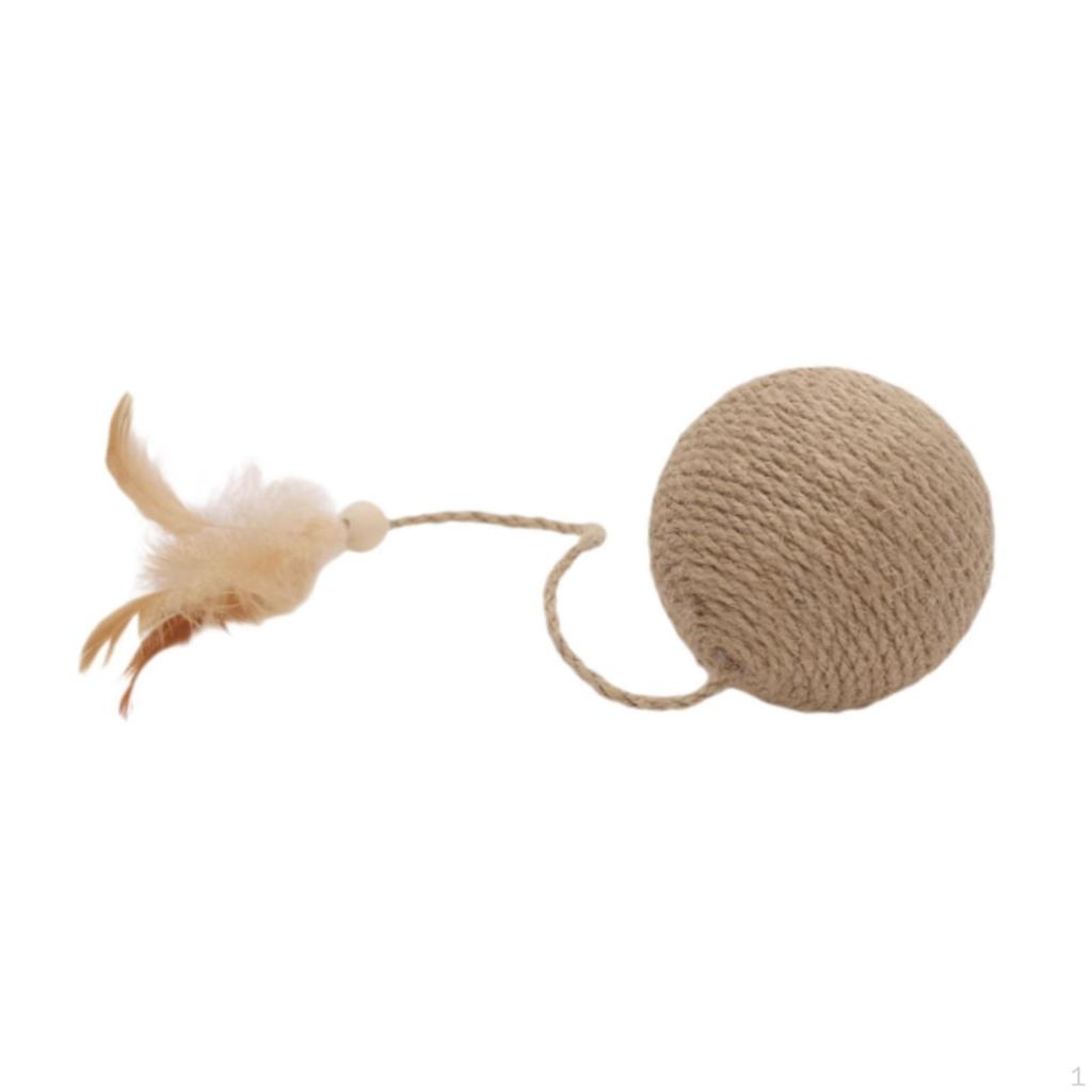 Cat Toy Clawing Ideal Gift Moving for Indoor Cats Scratcher Scratching Ball