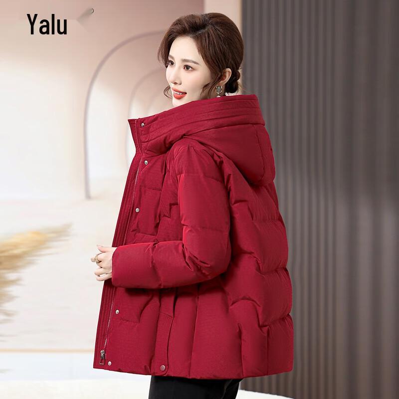 

Женский пуховик Yalu 2025 Зима с капюшоном 2XL /175