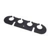 Microphone Tray Mic Holder Cable Management Metal Microphone Stand Mount 36mm Holes Diameter for Wired Wireless Mics