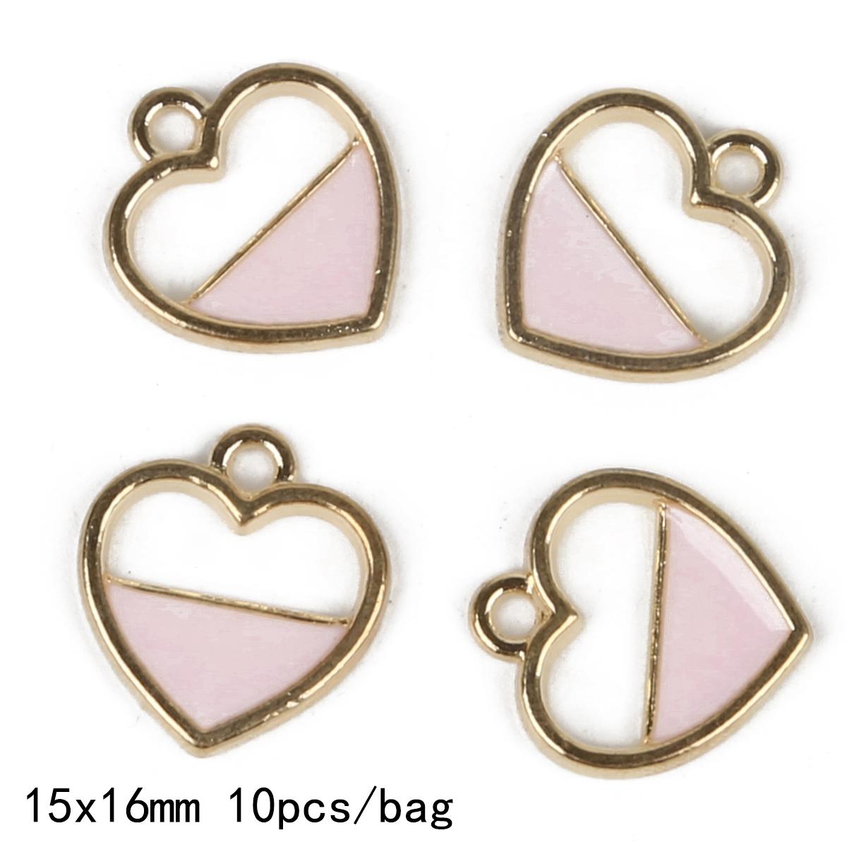 

9-12шт Multi-Styles Морська Зірка Раковина Корона Емаль Підвіски Кулон для виготовлення ювелірних виробів DIY браслет намисто 15x16mm 10pcs