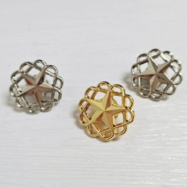 Multipurpose Hollow Star Brooch Pin Jewelry Statement Pieces for Casual Outfits and Formal Gatherings Daily Wear