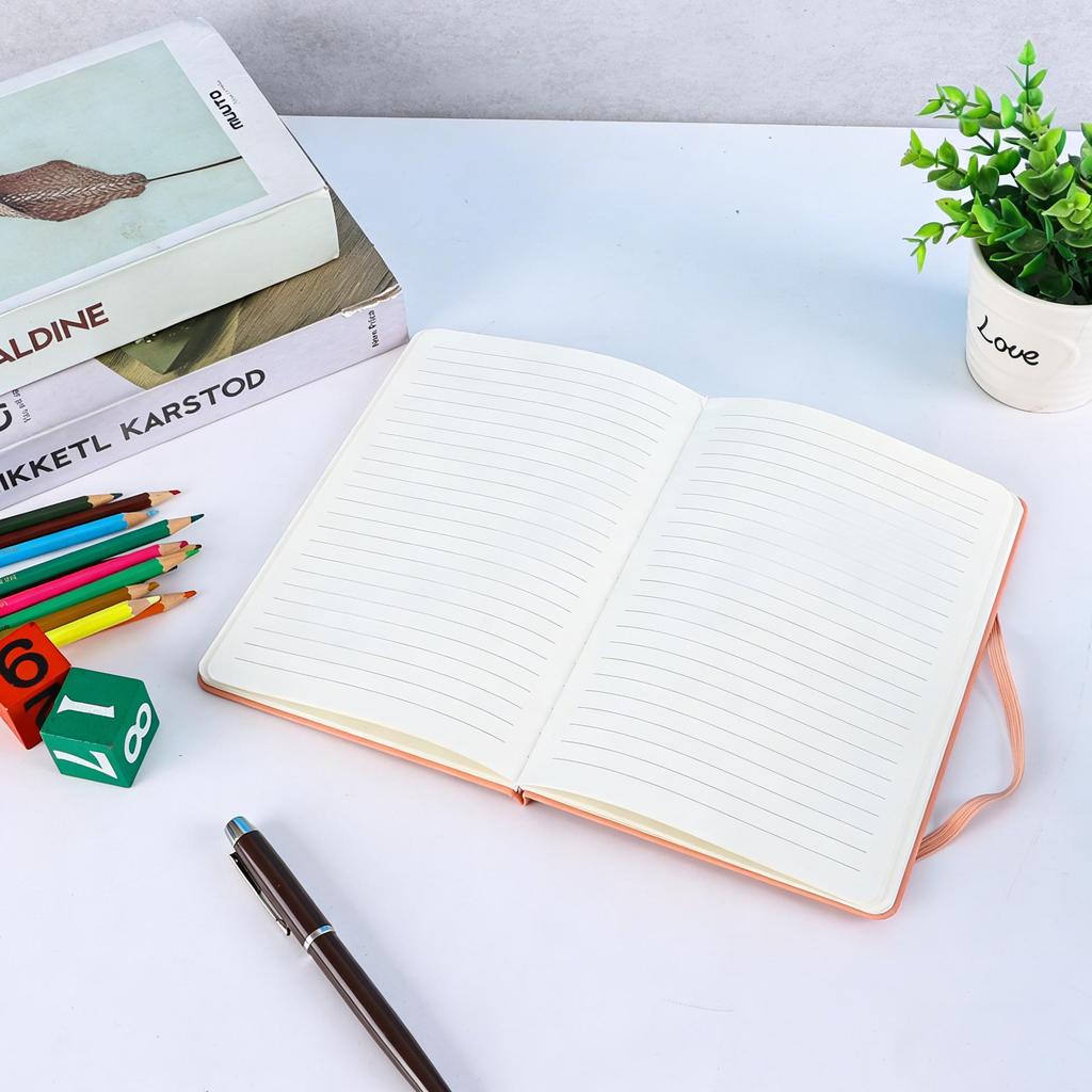 Custom PU Strap Office Notepad with Logo - Internet Celebrity Style