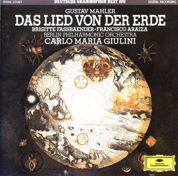 

CD GUSTAV MAHLER BRIGITTE FASSBAENDER Das Lied Von Der Erde F35G21015 Deutsche Gramm 1989 Japan Classical Used