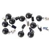 Outdoor Curtain Weights Heavy Duty Drapery Weights with Metal Clip for Shower Curtains Tablecloths,and Garden Flags