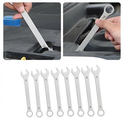 Rust-proof Wrench For Home Tool Dual-purpose Tool Open-end Wrench Easy To Carry Reduces User Fatigue Slim Profile