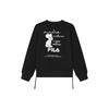 FILA Casual Simple Letter Logo Knitted Pullover Sweatshirt Women sweatshirt Black F11W248202F-BK