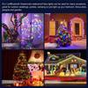 LED String Light Smart Bluetooth App Control Garland Waterproof Outdoor Fairy Lights For Christmas Holiday Party Birthday Decor