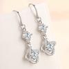 Lindon Copper Alloy Zircon Earrings Drop Earrings For Women Wedding Party Gifts