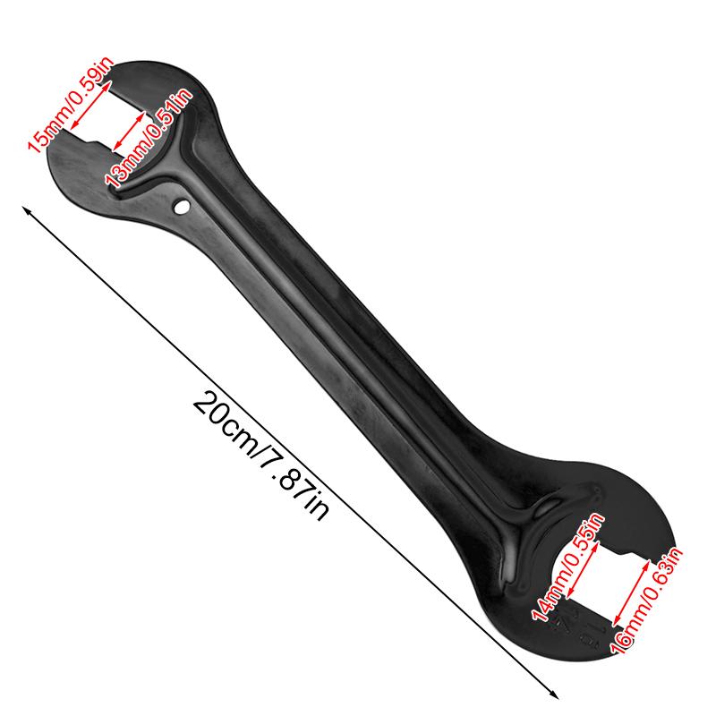 1Pc Mountain Bike Repair Kit Steel Lightweight Hub Axle Tool Hub Maintenance Bicycle Drum Wrench Axle Hub Cone Spanner
