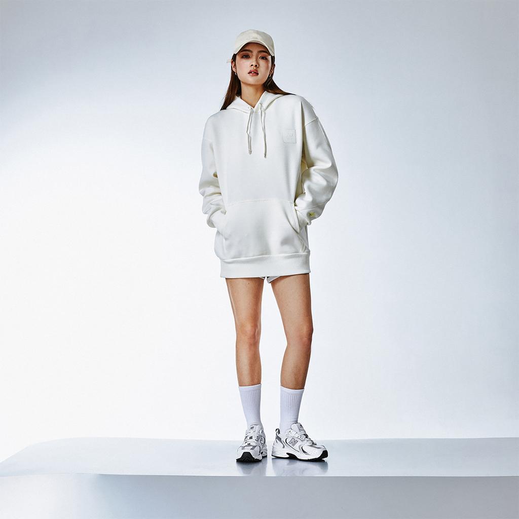 New Balance 530 White Metallic Silver Unisex Sneakers MR530AD