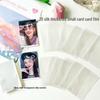High Transparency Silk Card Protective Sleeves for Polaroid Album