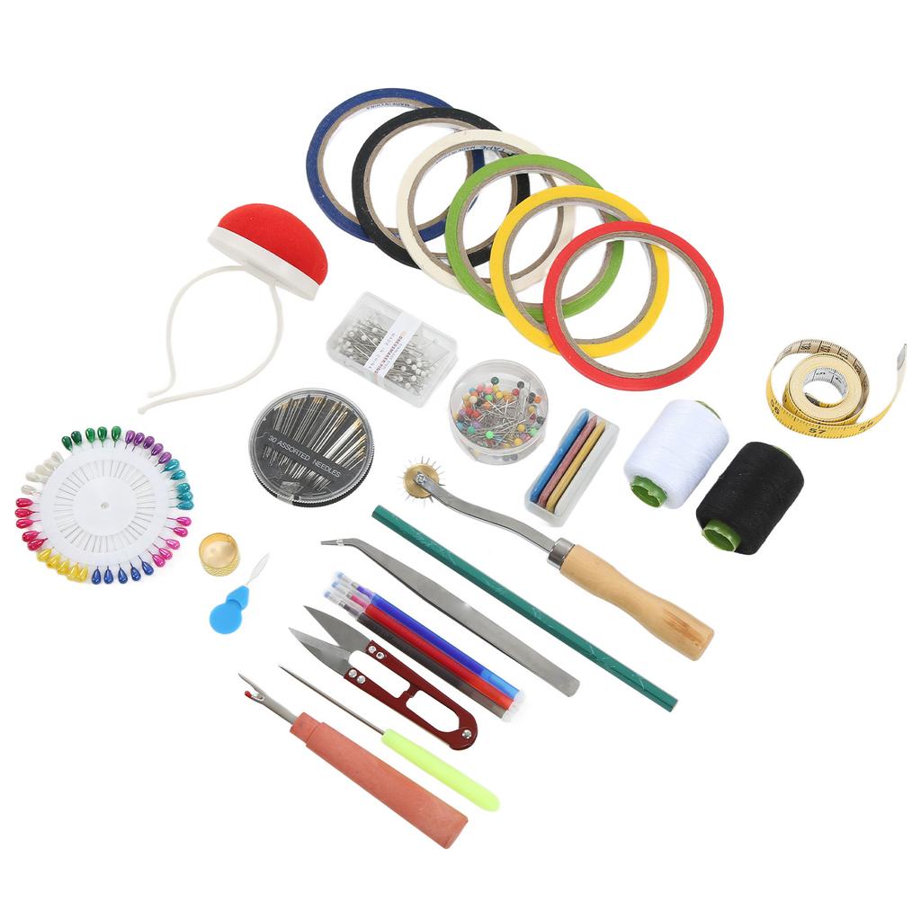 Sewing Kit Compact Design Practical Lightweight Portable Sewing Box for Beginner Traveler Adults