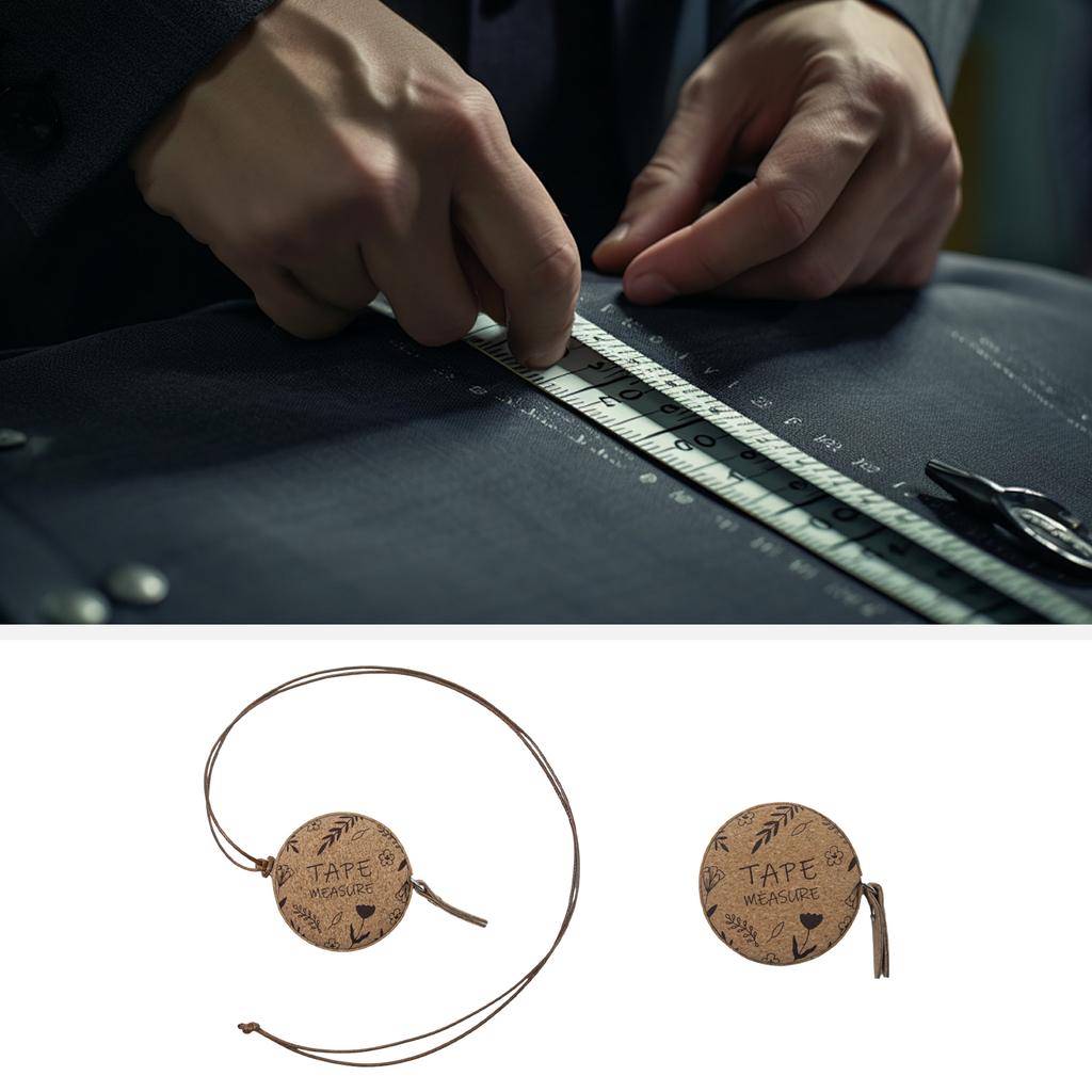 Sewing Tape Measure 60Inch 1.5M Double Sided Retractable Ruler with Push Button for Tailor Sewing Craft Weight Loss