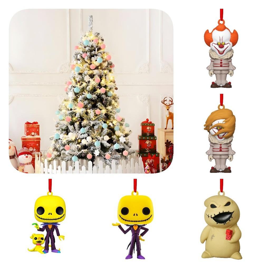 Unique Acrylic Christmas Ornaments With Nightmare Before Christmas Theme For Holiday Decor