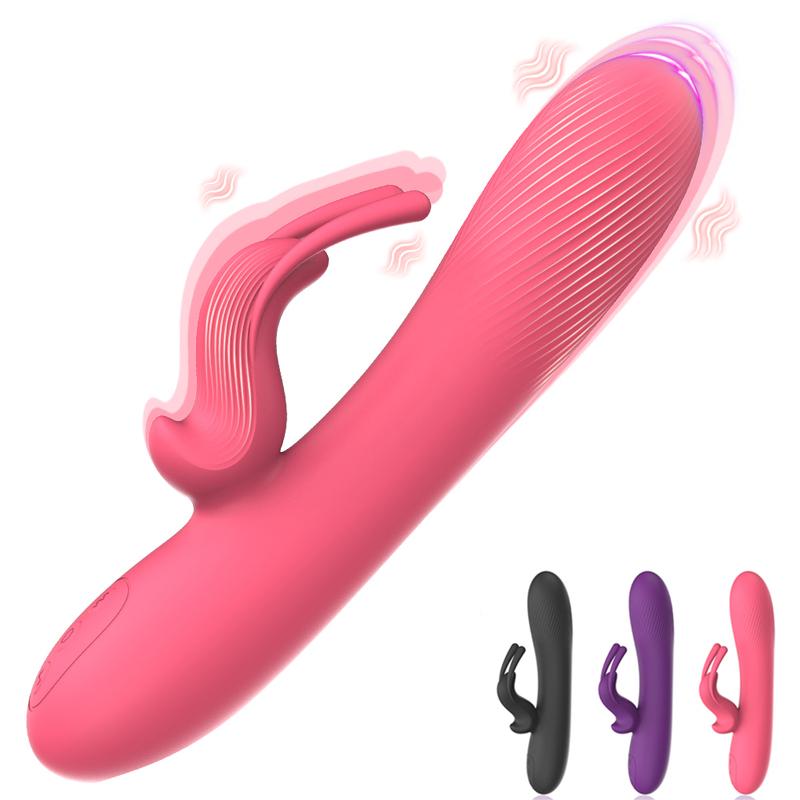 Rabbit Vibrator Women Panties Vibrator G-Spot Vagina Clitoris Dual Vibration Stimulator Female Masturbator Sex Toy for Women 18+