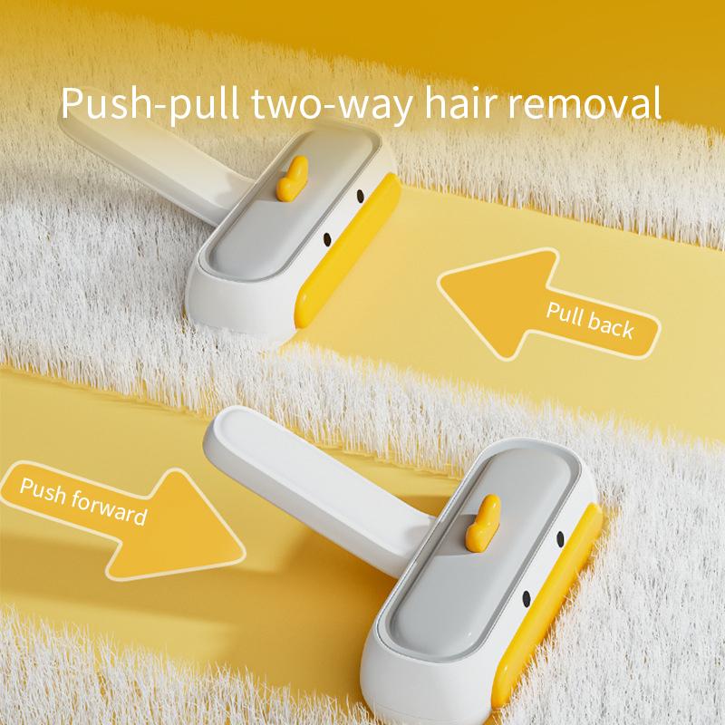 Little Duck Hair Removal Brush Cartoon Hair Scraper Pet Hair Remover Clothes Sofa Pet Hair Brush Household Cleaning Tools Pet Supplies