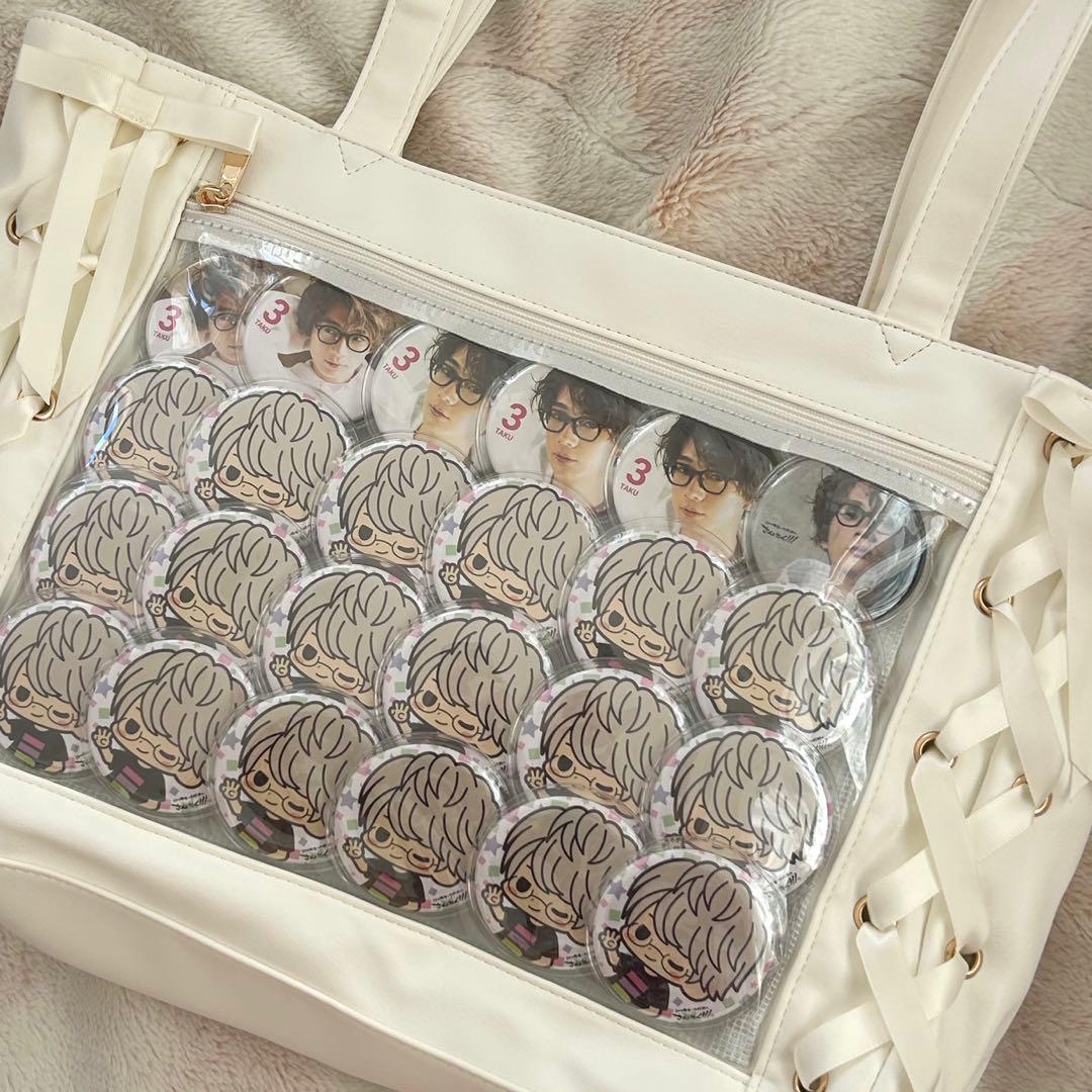 Takuya Eguchi Itaba Can Badge Ita Bag