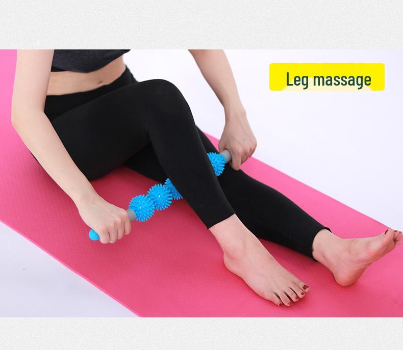 Spiky Ball Muscle Massage Roller: Fascia Release & Relaxation Stick