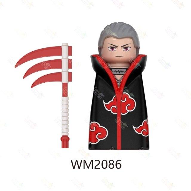 WM Blocks Anime Akční figurka Stavební kostky Cihly Figurky Hlava Vzdělávací hračky pro děti Dárek