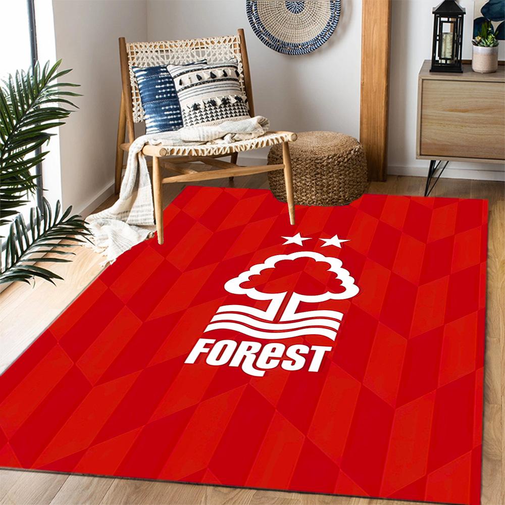 Tree Forest Logo Area Rug Perfect for Decorate room Outdoor Bedrooms Foyer Antislip Carpet Decorate Offices