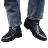 Retro Boots, Cowboy Boots, Classic Riding Western Boots, Crocodile Pattern Craftsmanship