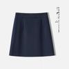 2025 Herbst/Winter Damen High-Waist Schlankmachender A-Linien Wollrock - Kurz, Gerade, Hüftbetont, Bequem.