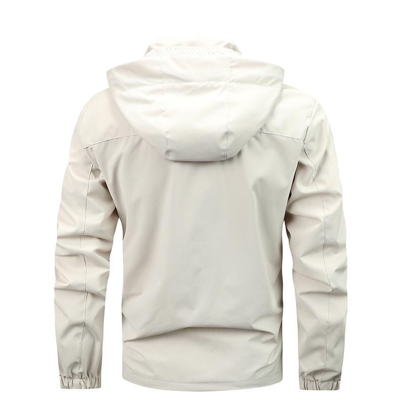 Spring and Autumn New American Waterproof Mountain Jacket Men's Casual Mountaineering Tooling Jacket