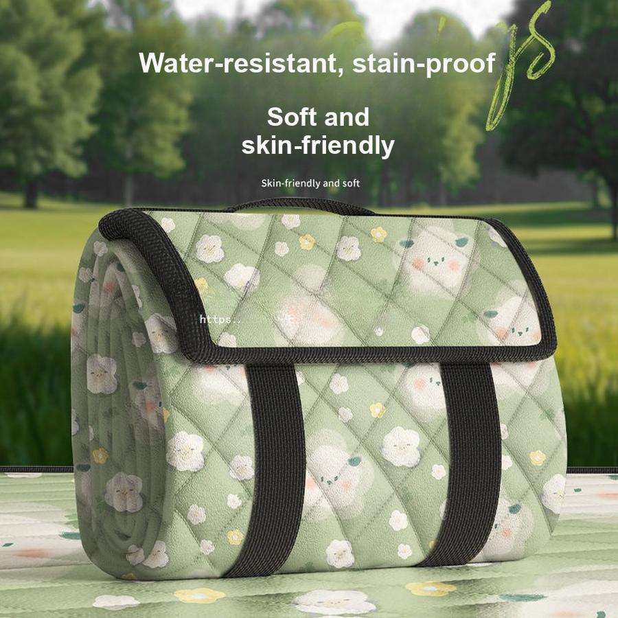 Venkovní kempingová podložka Podložka na sezení Plážová podložka Přenosná podložka na zem Extra velká 3m Ultrazvuková pikniková podložka Proti vlhkosti Silný polštář