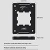 1 Set Black Amd Fastener Anti Bending Bracket Pressing Plate Cnc Aluminum Am5 Cpu Bending Corrector Frame