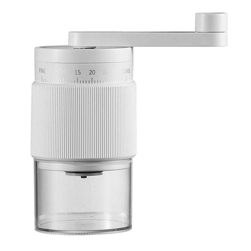 Manual Conical Burr Coffee Grinder with 35 Grind Settings for Precision белый